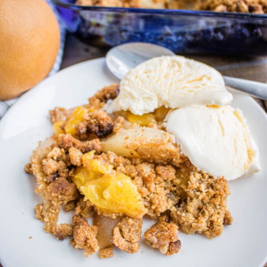 Mango Pear Crisp