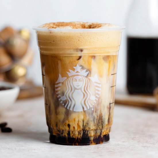 Brown sugar shaken espresso