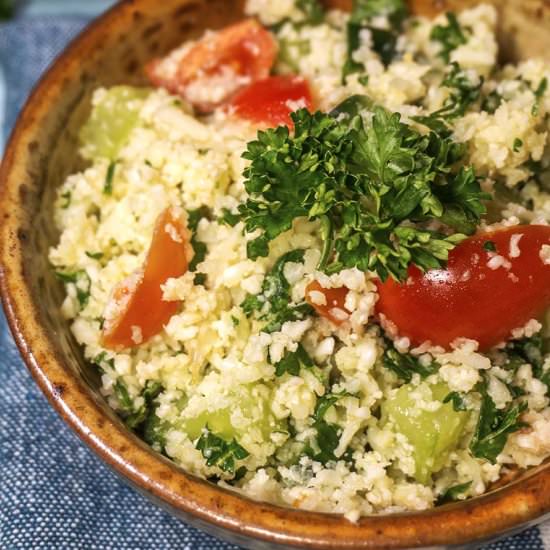 Cauliflower Rice Tabbouleh