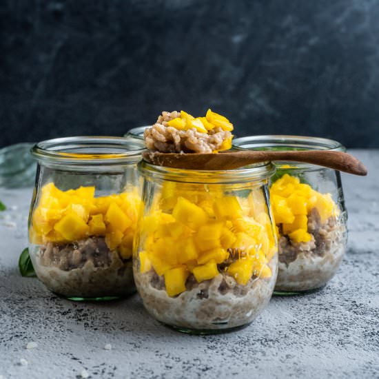 Coconut Milk Rice with Mango