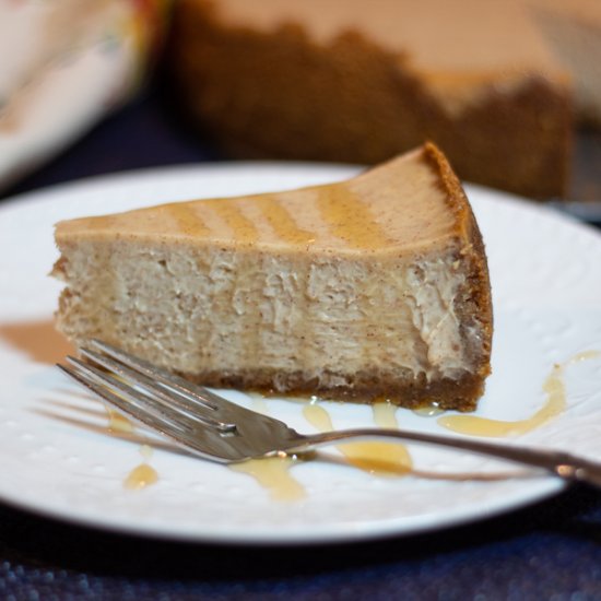 Honey-Cinnamon Cheesecake