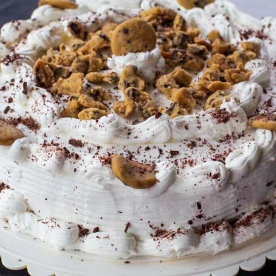 Cookie Dough Ice Cream Cake