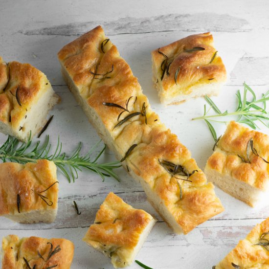 Easy Sheet Pan Focaccia!