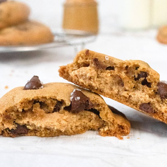 Peanut Butter Stuffed Cookies