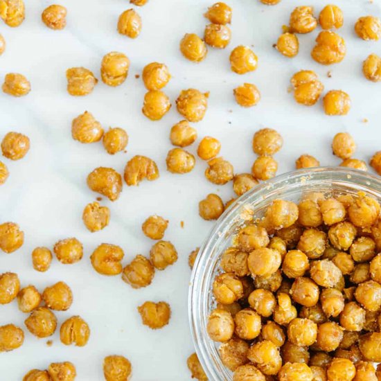 Crispy Chickpea “Croutons”