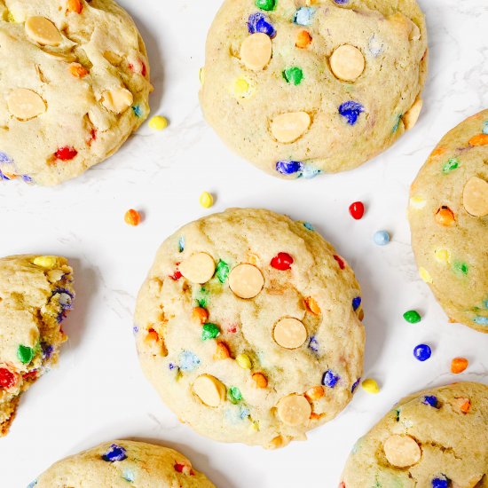 Rainbow Chip Cookies