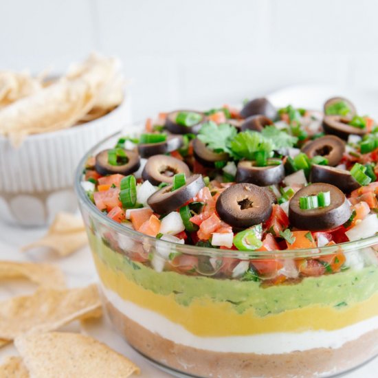 Best Vegan 7-Layer Dip (paleo)