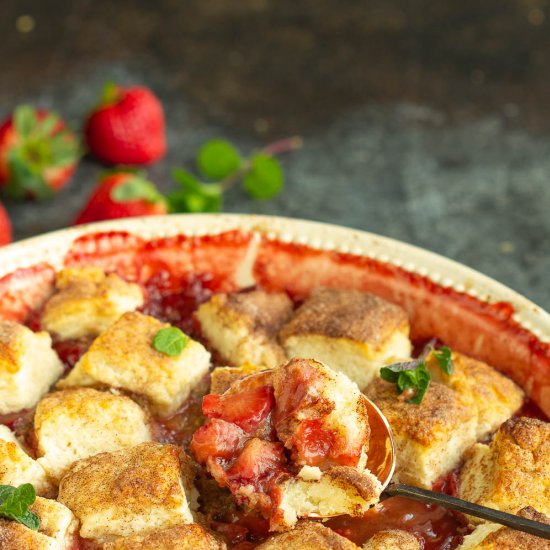 Strawberry Cobbler