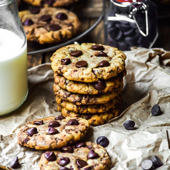 Best Vegan Chocolate Chip Cookies