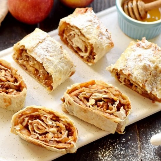 No-Bake Apple Strudel