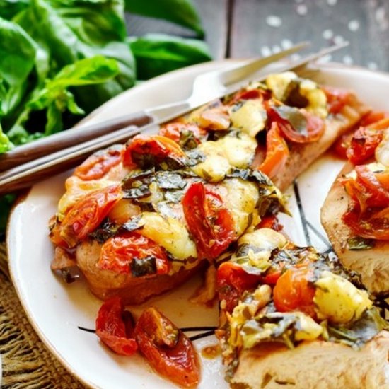 Baked Caprese Chicken