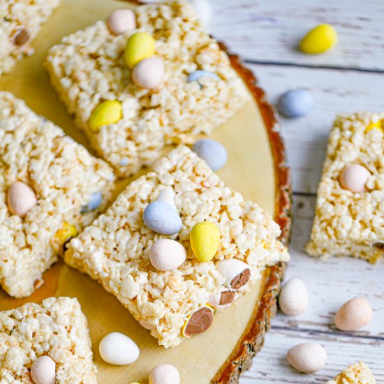 Cadbury Egg Rice Krispies