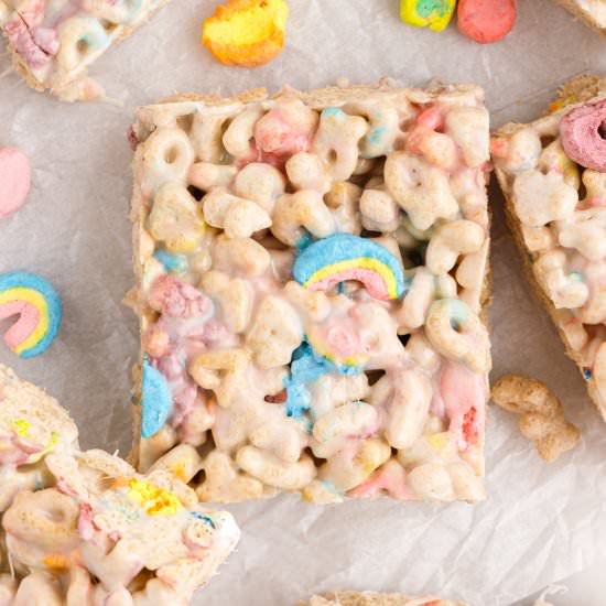 Lucky Charms Marshmallow Treats