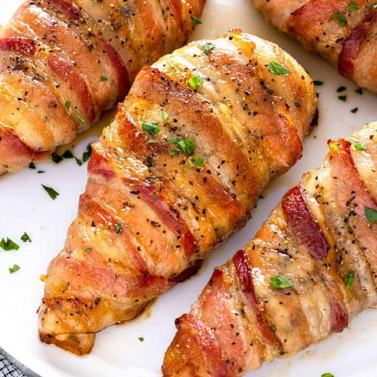 Bacon Wrapped Chicken Breast