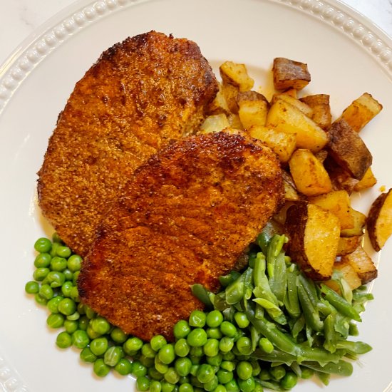 Air Fryer Boneless Pork Chops