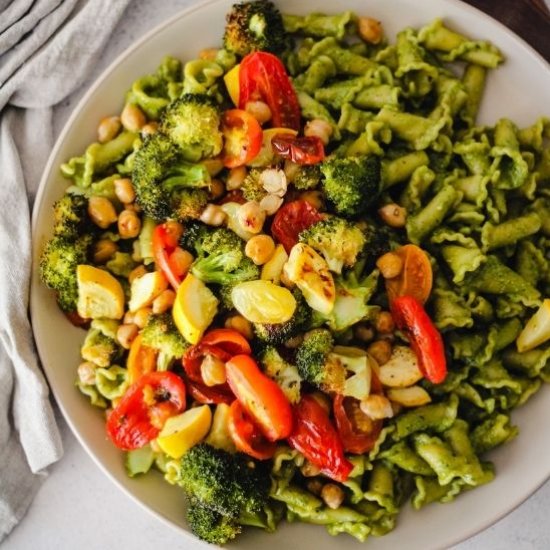 Veggie Pasta Pesto