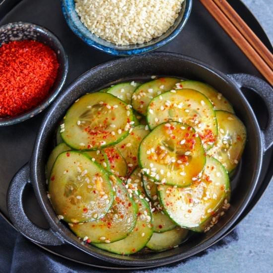 Korean Cucumber Salad