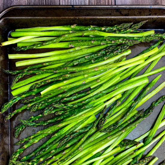 Speedy Simple Broiled Asparagus