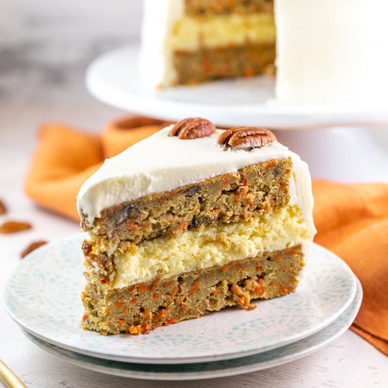 Carrot Cake Cheesecake Cake