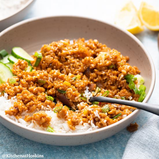 Ground Chicken Stir Fry