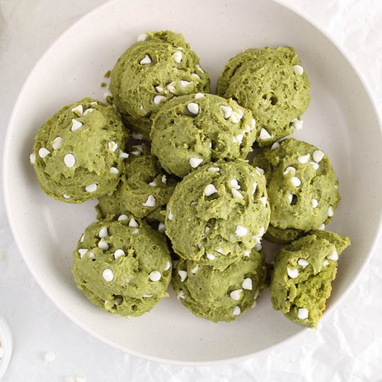 Matcha White Chocolate Cookies