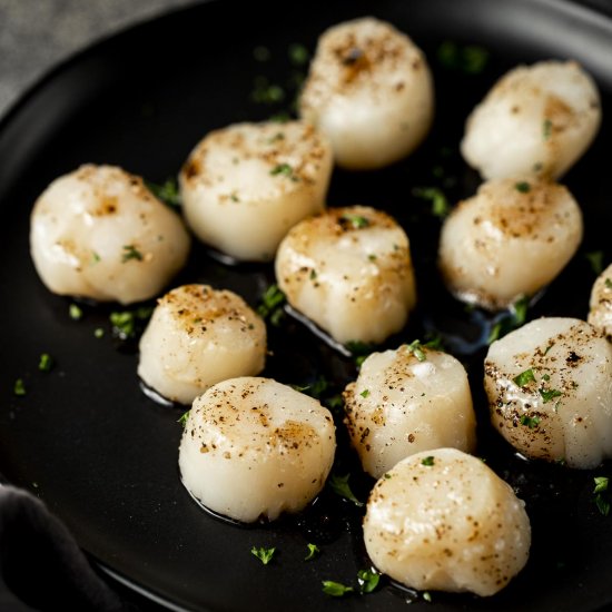 Broiled Scallops