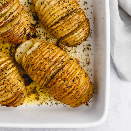 Hasselback Potatoes