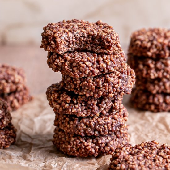 Crispy Quinoa Cacao Cookies