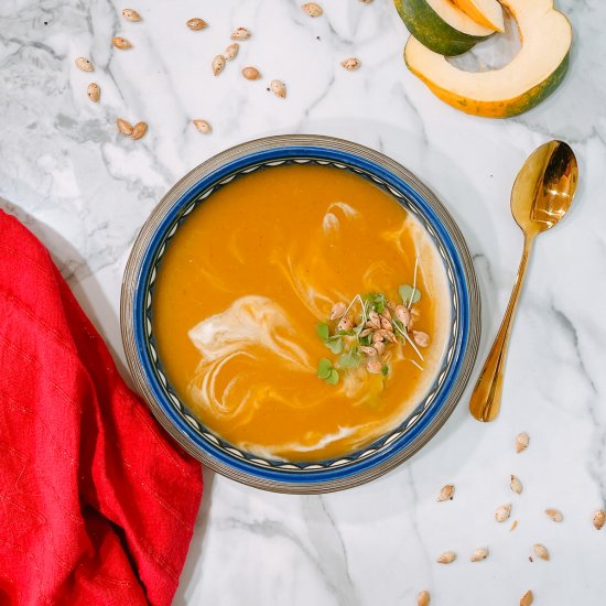 Savory Butternut Squash Soup