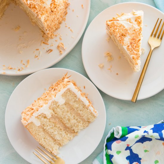 Toasted Coconut Cake