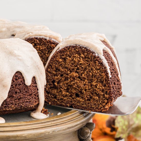 Gingerbread Bundt Cake