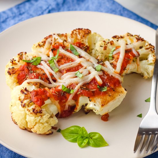 Toaster Oven Cauliflower Steaks