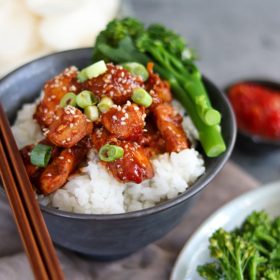 Sticky Sweet Chilli Chicken