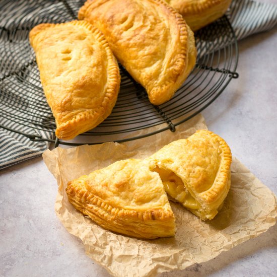 Cheese and Onion Pasties