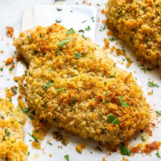 Baked Parmesan Crusted Chicken