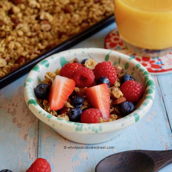 basic homemade granola