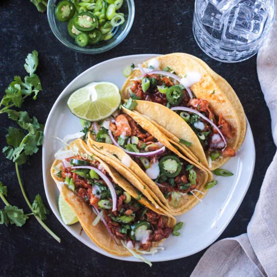 BBQ Jackfruit Tacos