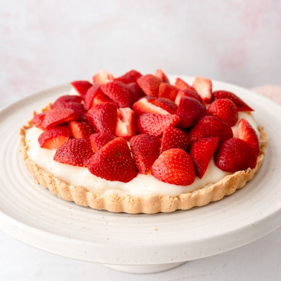 Strawberry Custard Tart