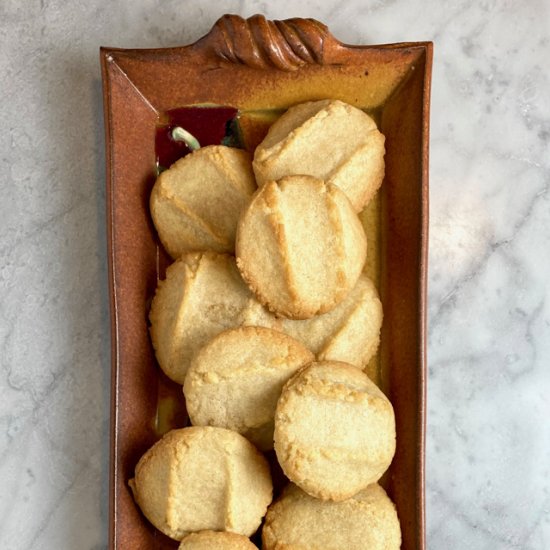 Vanilla Shortbread Cookies