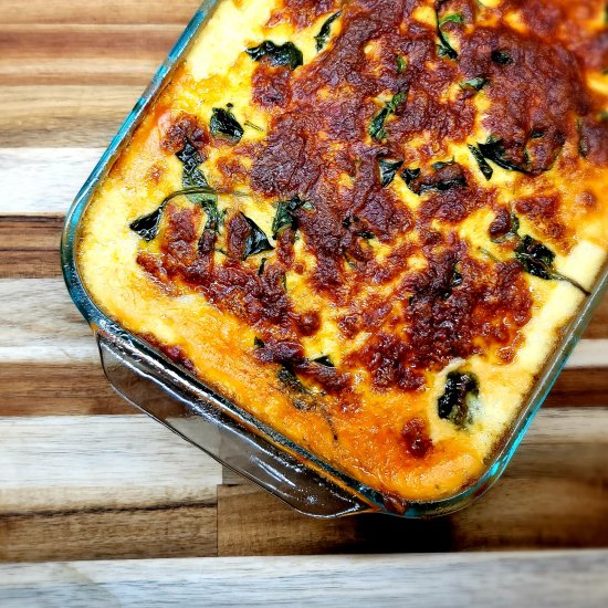 Sausage Polenta Casserole