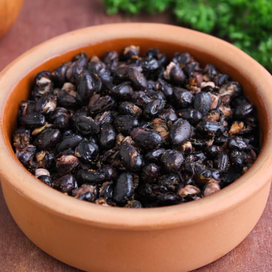 Roasted Black Beans