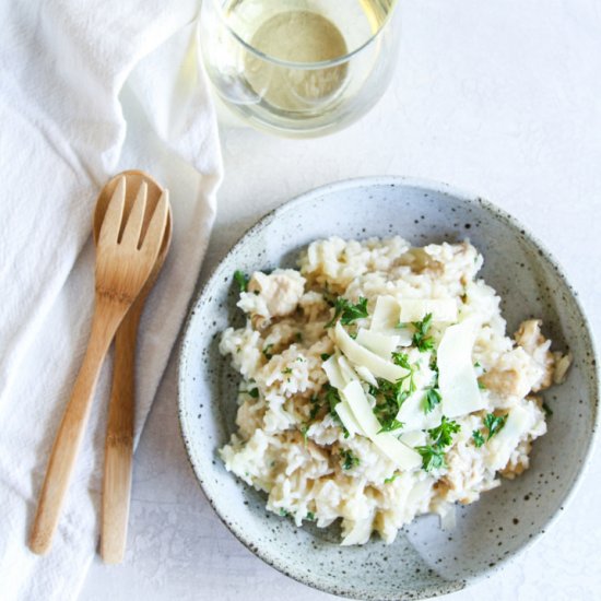 Instant Pot Lemon Chicken Risotto