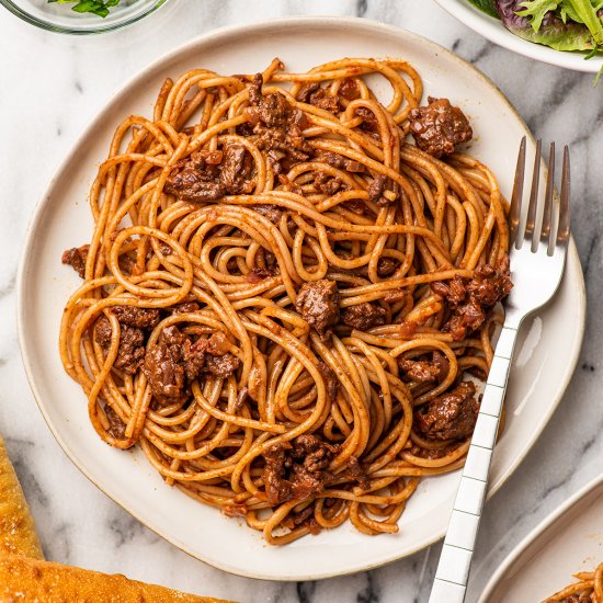 20-Minute Spaghetti Bolognese