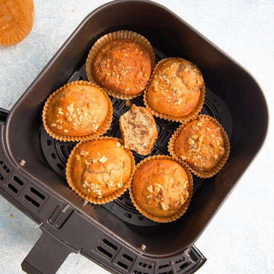 Air Fryer Banana Muffins