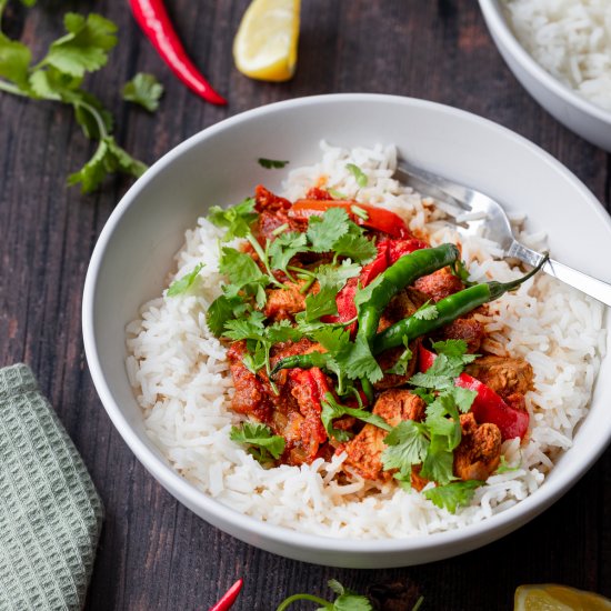 Pressure Cooker Chicken Curry