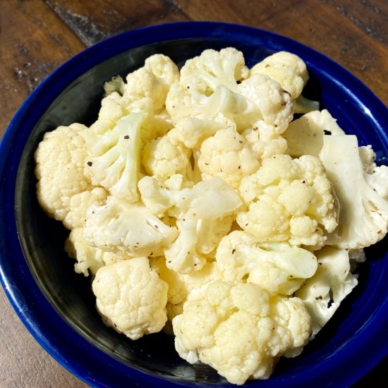 Microwave Cauliflower