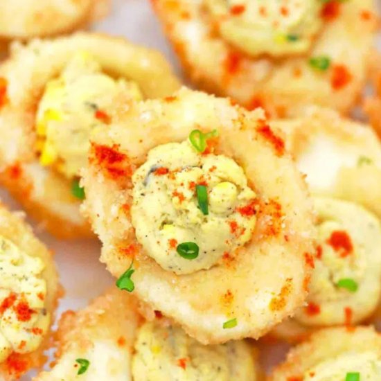 Fried Deviled Eggs