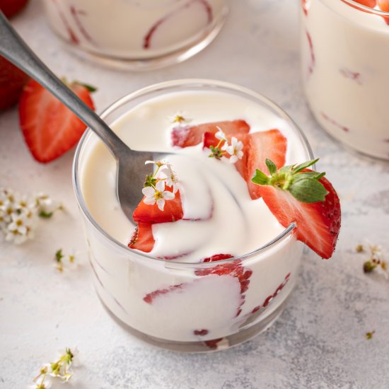 Fresas con Crema