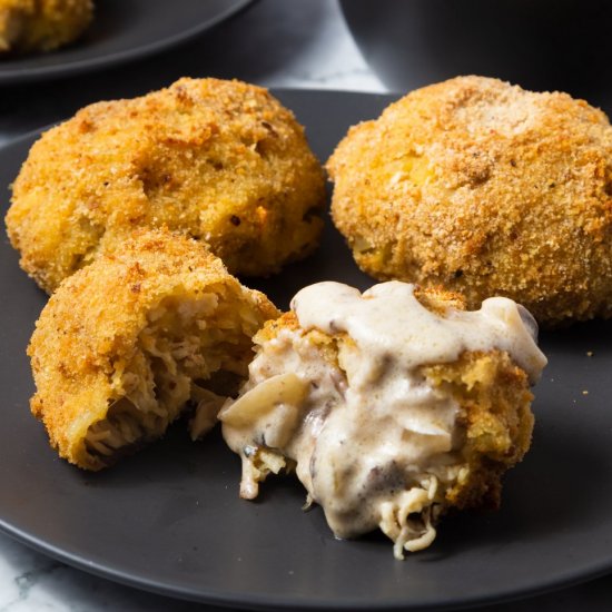 Baked Chicken Croquettes