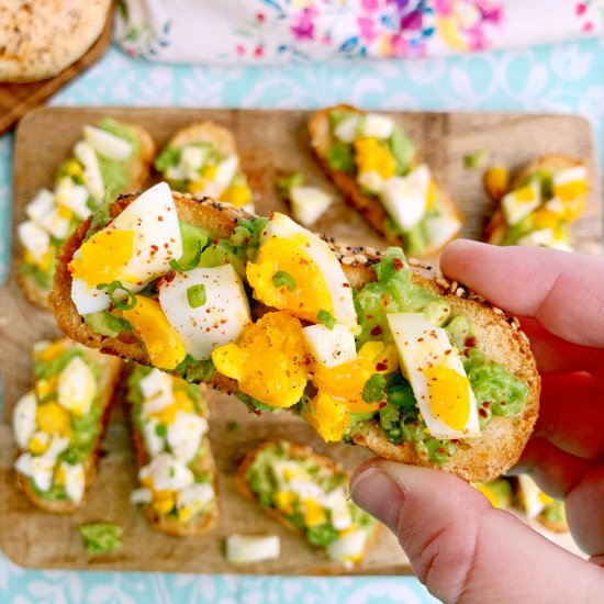 Avocado Toast Crostini